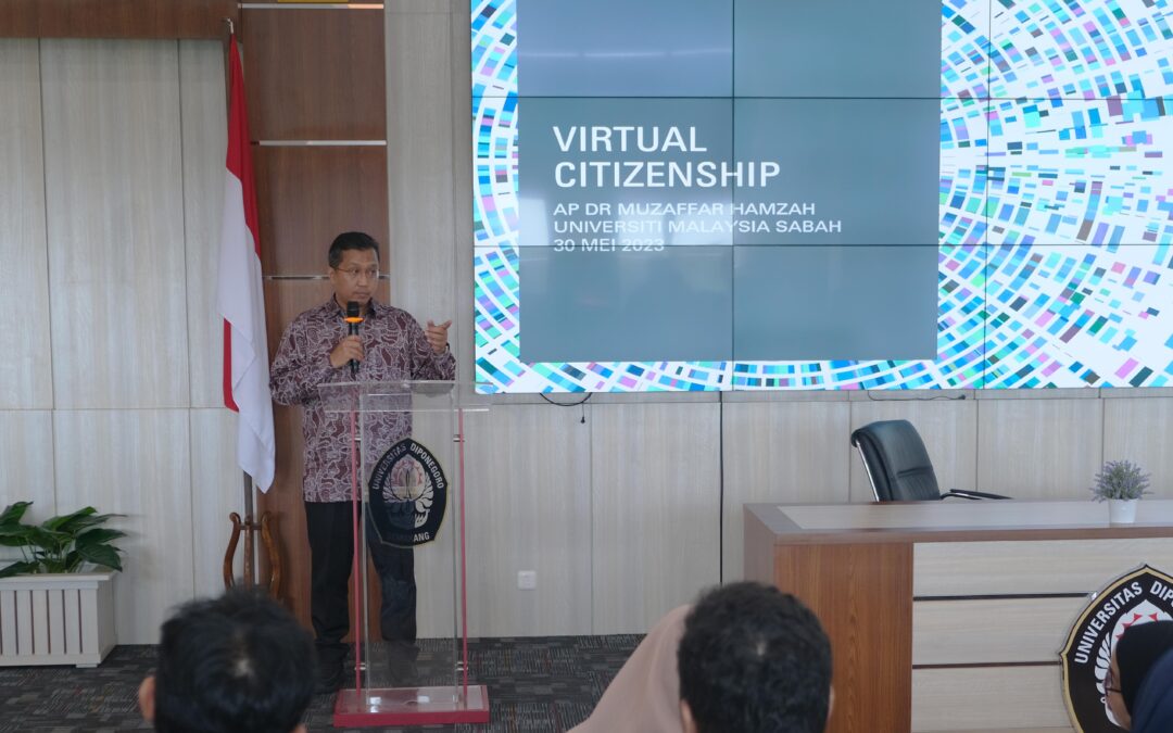 The Department of Computer Engineering Organized Visiting Lecture with a Researcher from Universiti Malaysia Sabah to Discuss Virtual Citizenship