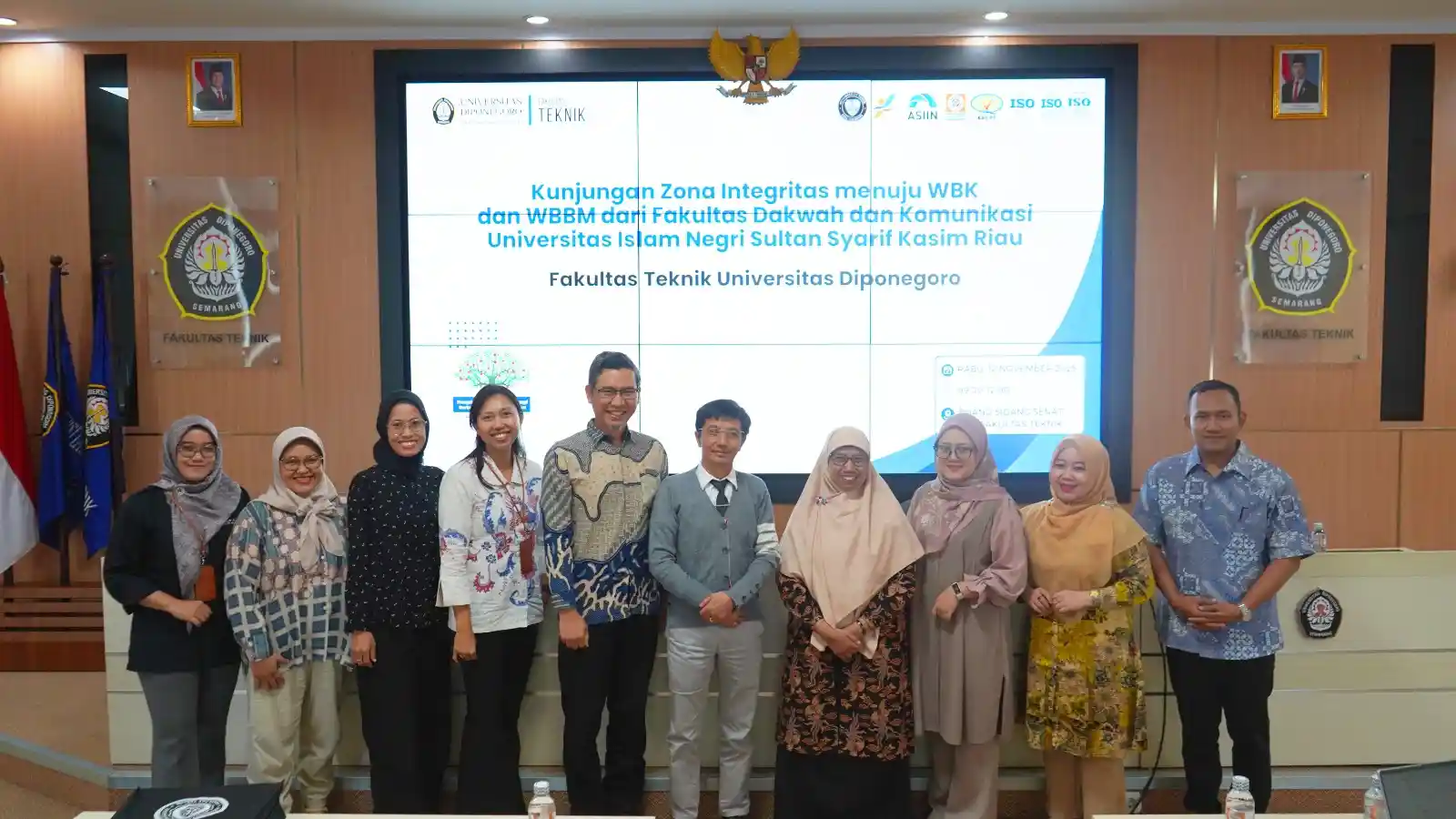 Kunjungan Benchmarking ZI dari FDK UIN Sultan Syarif Kasim Riau 2025