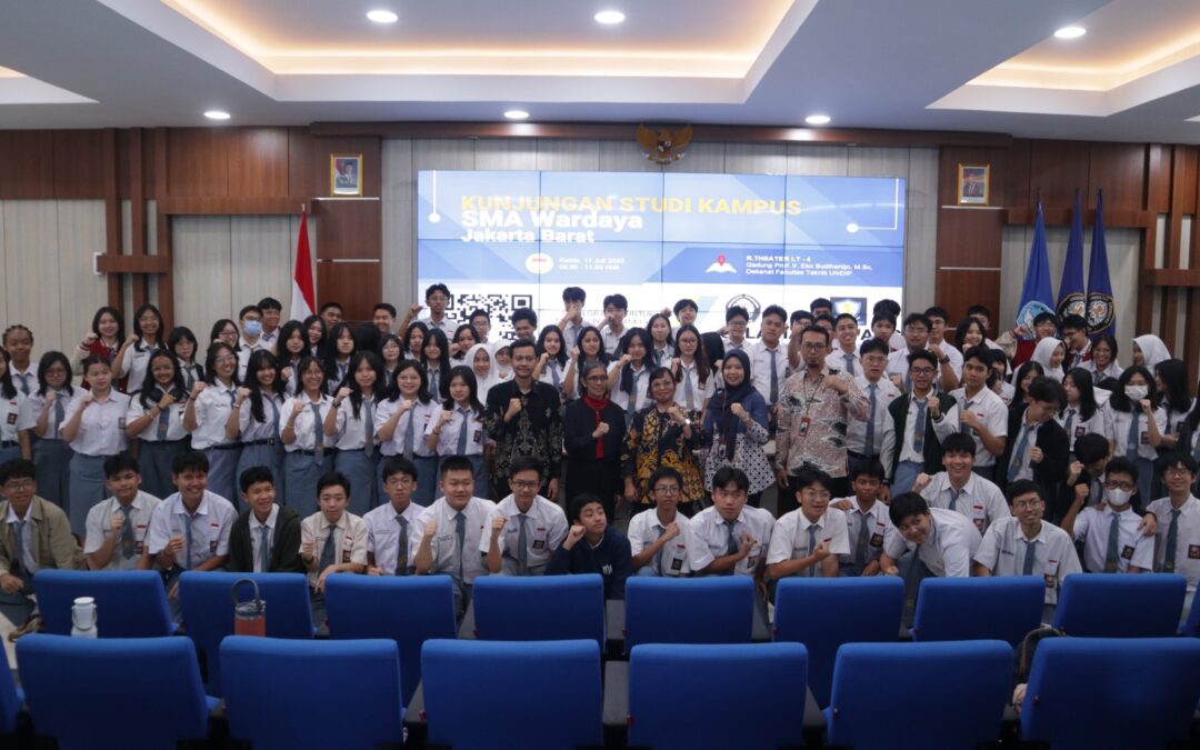 Kunjungan dari SMA Wardaya ke Fakultas Teknik: Kita adalah Wajahnya Undip