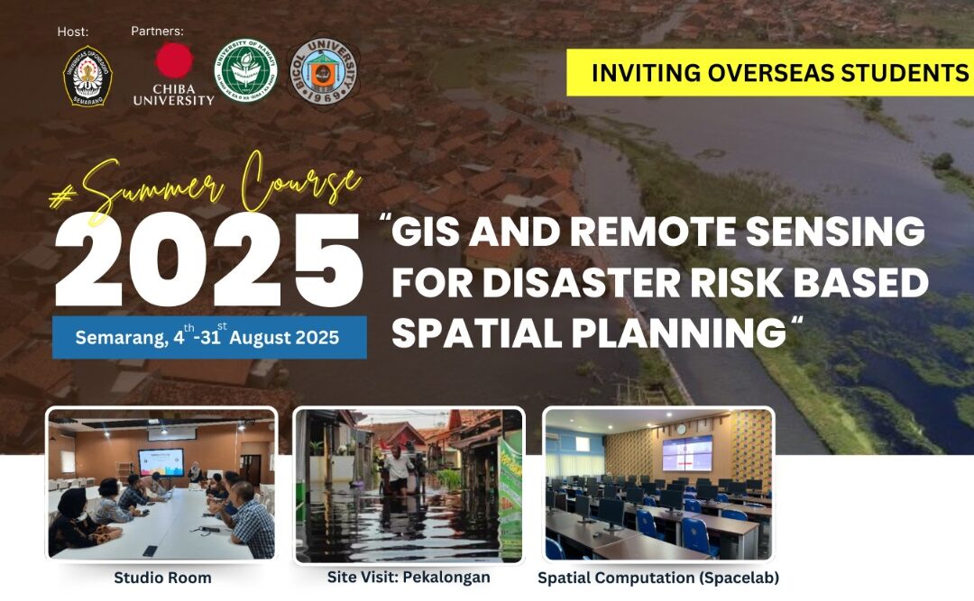Summer Course 2025: GIS and Remote Sensing Modeling for Urban and Regional Development