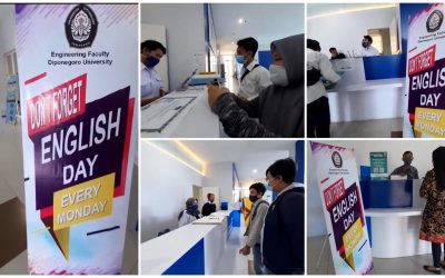 “MONDAY IS ENGLISH DAY” FT TERAPKAN HARI WAJIB BERBAHASA INGGRIS