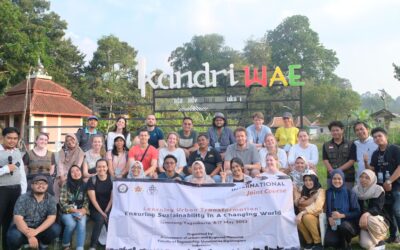 The Department of URP Undip Collaborates with UGM and Radboud University to Host Summer Course about Urban Transformation Issues