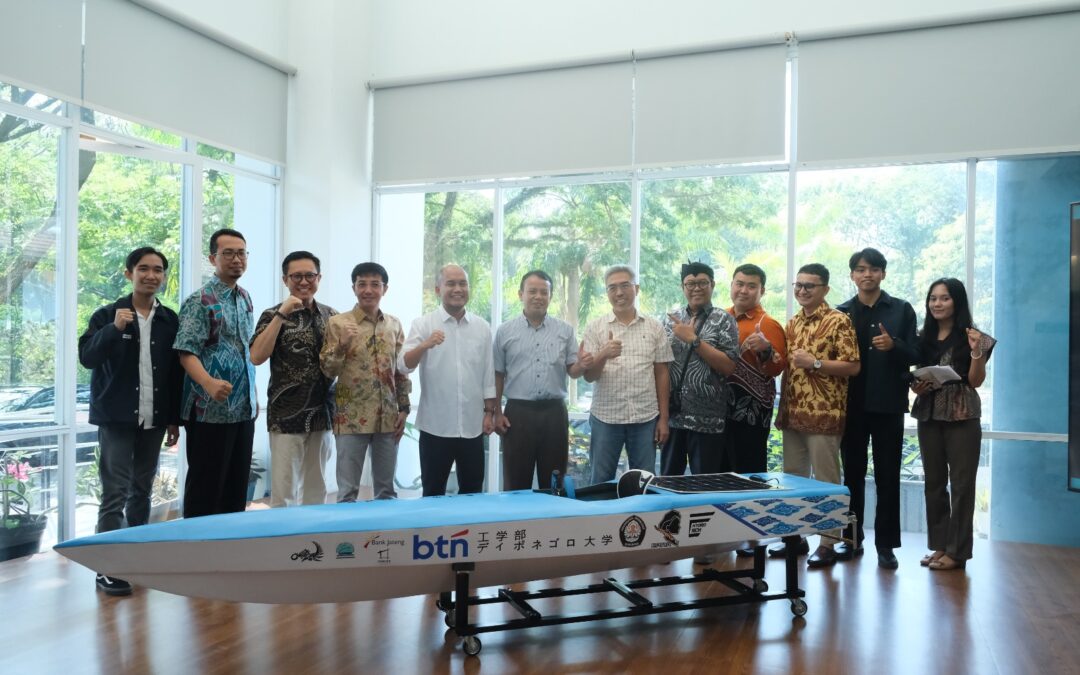 Rancang Kapal Bertenaga Surya, Hydrotech Teknik Perkapalan Undip Siap Ikuti Kompetisi Internasional
