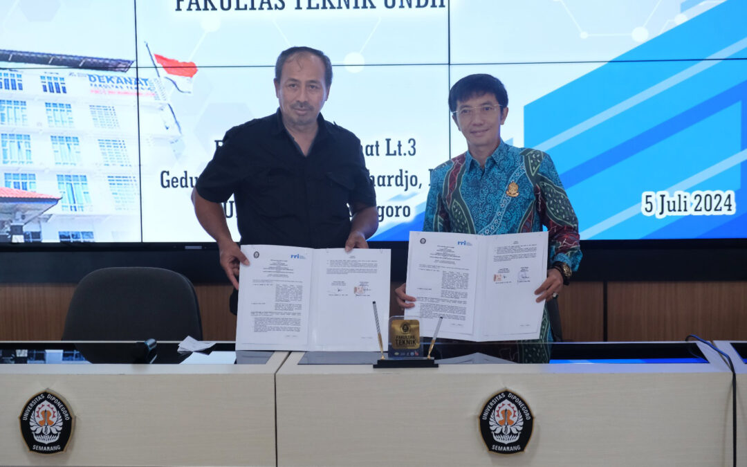 Fakultas Teknik Undip Teken Kerja Sama dengan RRI Semarang untuk Adakan Siaran Kebencanaan