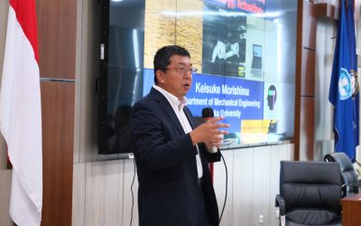 Fakultas Teknik Undang Profesor dari Osaka University untuk Beri Kuliah Tamu tentang Robotika Biomedis